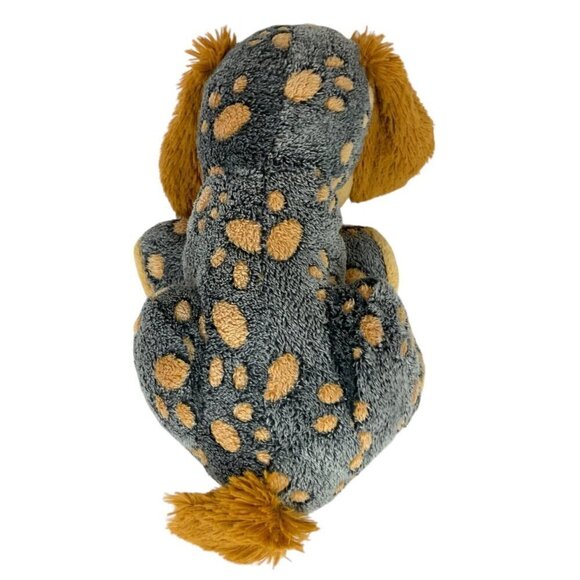 Dan Dee Collectors Choice Spotted Puppy Dog Plush 16 inch Sitting Heart Nose - Picture 3 of 6